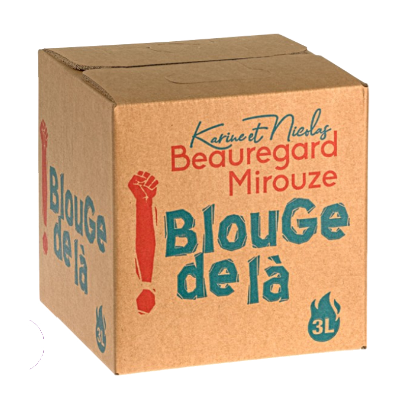 Beauregard Mirouze - BlouGe De Là ! BIB 3 L Biodynamie / Natuurwijn